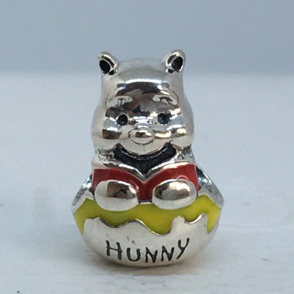 Pandora Authentic Retired Disney Winnie the Pooh Hunny Pot Charm